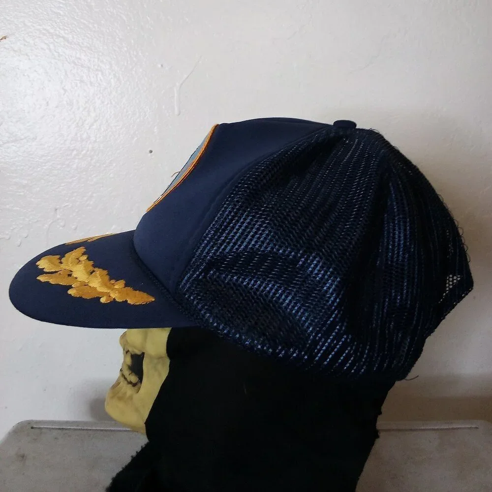 Deadstock Vintage Alaska Polar Bear Patch Scrambled Eggs Trucker Hat